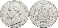 Sachsen-Coburg-Gotha Vereinstaler Ernst II. 1844-1893. -