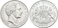 Bayern Doppelgulden Maximilian II. Joseph 1848-1864. -