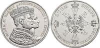 Brandenburg-Preussen Krönungstaler 1 Wilhelm I. 1861-1888. -