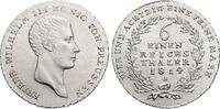 Brandenburg-Preussen 1/6 Taler Friedrich Wilhelm III. 1797-1840. -