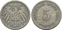 Deutsches Reich CU/Nickel-5 Pfennig -