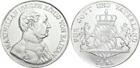 Bayern Konventionstaler Maximilian I. Joseph 1806-1825. -