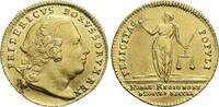  Gold-Dukat 1740 Brandenburg-Preussen Friedrich II. 1740-1786, Münzstätte Berlin. Winz.Kr., sehr selten, vorzüglich +