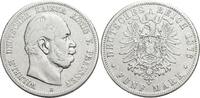 Preußen 5 Mark Wilhelm I. 1861-1888. -