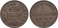 Brandenburg-Preussen CU-Pfennig Friedrich Wilhelm IV. 1840-1861. -
