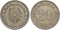 Deutsches Reich CU/Ni-20 Pfennig -