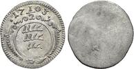 Württemberg Einseiteiger 1/2 Kreuzer Eberhard Ludwig 1693-1733. -