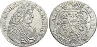 Schleswig-Holstein-Plön 2/3 Taler(Gulden) Johann Adolf 1671-1704. -
