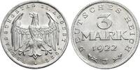 Weimarer Republik Alu-3 Mark -