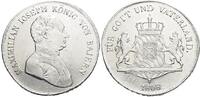 Bayern Konventionstaler Maximilian I. Joseph 1806-1825. -