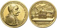 Baden-St.Blasien, Abtei Vergoldete-Bronze-Medaille Martin II. Gebert zu Hornau 1764-1793. -