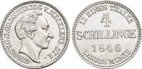 Mecklenburg-Strelitz 4 Schillinge Georg 1816-1860. -