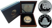 China 50 Yuan Panda 5oz Silver -