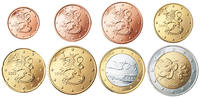 Finland 3,88 Euro Complete Euro set