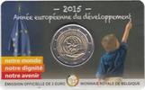 Belgium 2 Euro European year for development "French front"