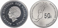 Netherlands Antilles 5 Guilders Jubileum Beatrix