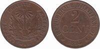 Haiti 2 Cent Republic 1804 - Present -