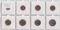Luxemburg 3,88 Euro Complete serie 1 cent t/m 2 euro -