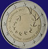Slovenia 2 Euro 10 Jaar Euro in Slovenië -