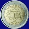 Spanje 2 Euro Verdrag van Rome -