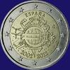 Spanje 2 Euro 10 Jaar Euro -