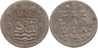 Nederland / Zeeland Dubbele Wapenstuiver Republiek 1581-1795 -