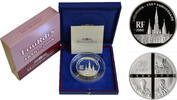 Frankrijk 20 Euro 2008 150th Anniversary Lourdes - Very Rare Coin! Proof in Original Box with Case a