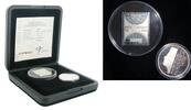 Netherlands 13,75 Guilder Last Guilder and Stamp in Silver