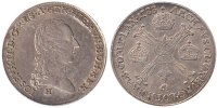 Netherlands ¼ Kronentaler Joseph II 1780 - 1790