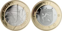 Finland 5 Euro Provincial Coin - Savonia