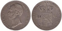 Netherlands 2½ Guilder Willem II 1840 - 1849