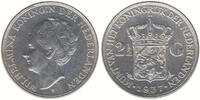 Netherlands 2½ Guilder Wilhelmina 1890 - 1948