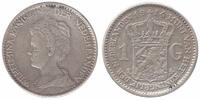 Netherlands 1 Guilder Wilhelmina 1890 - 1948