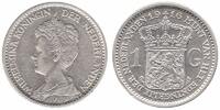 Netherlands 1 Guilder Wilhelmina 1890 - 1948