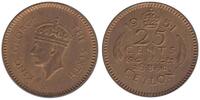 Ceylon 25 Cent George VI 1936-1952 -