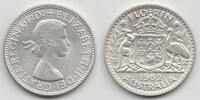 Australia Florin Elizabeth II 1952-2022 -