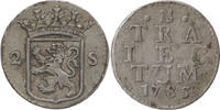Nederland / Utrecht Dubbele Wapenstuiver Republiek 1581-1795 -