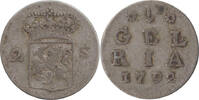 Nederland / Gelderland Dubbele Wapenstuiver Republiek 1581-1795 -