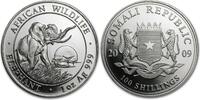Somalia Republic 100 Shilling Elephant / Elefant -