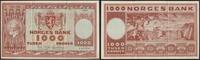 Sedler 1000 Kroner 1968 A Kv 1+/01