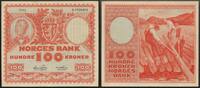 Sedler 100 Kroner 1952 B Kv 1+ (XF)