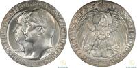 Mynter 3 Mark Germany  1910-A Kv UNC  102,03 EUR  zzgl. 5,10 EUR Versand