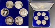 Sølvmynter 1 Rouble USSR Commemorative Set Olympic Games Moscow 1977-1980 -