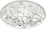 Polen 10 Zloty 2010 Klushino offen, Kontaktmarken, polierte Platte, Proof