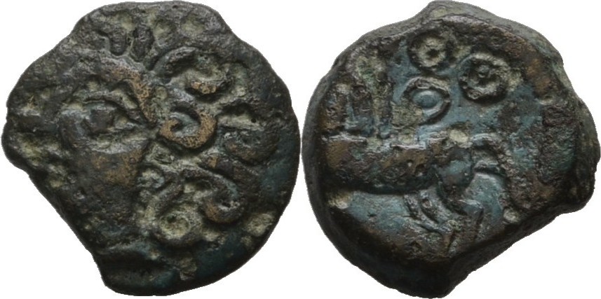 Kelten Gallien Bituriges Bronze 15050 ss