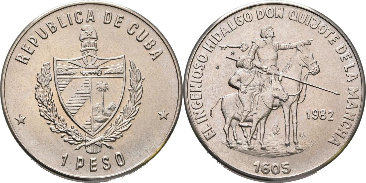 Kuba 1 Peso 1982 Don Quijote Und Sancho Panza Pr gefrisch MA Shops kuba-1-peso-1982-m-5046-fao-zitrus-fr-chte-alimentos-para-todas