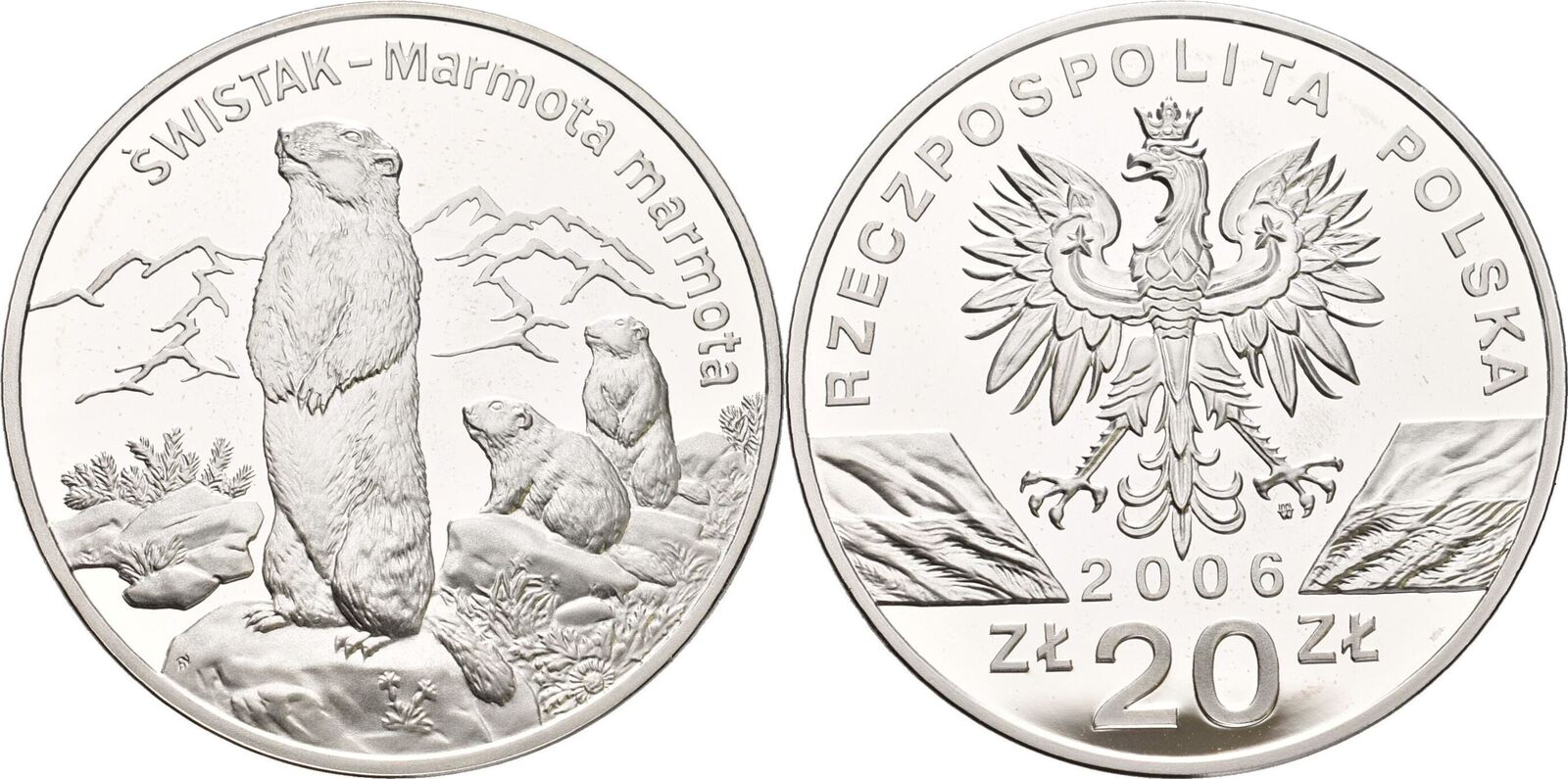 polen-20-zloty-2006-wistak-marmota-marmota-murmeltier-offen