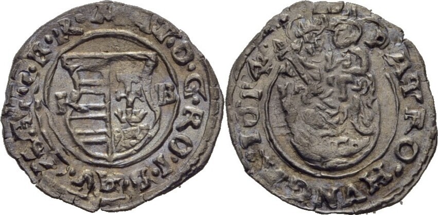 RDR Ungarn Habsburg Kremnitz Denar 1614 Matthias II 1608 1619 Ss MA Shops