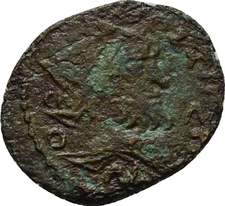 RÖMISCHE KAISERZEIT Völkerwanderung barbarisierter Antoninian 300500