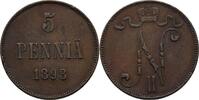 Russland Finnland Nikolaus II., 1894-1917. Penni 1898 kl. Randschläge